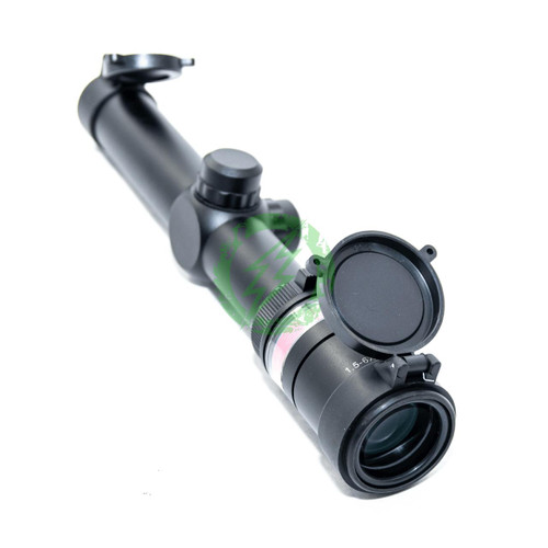  Matrix 1.5-6x24 Fiber Optic Rifle Scope w/ Red Crosshair 