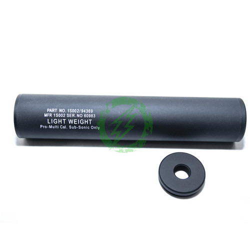  Spartan Doctrine Lightweight 40mm Airsoft Mock Silencer | 200mm 