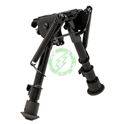  NC Star Precision Grade Compact Notched Bipod (Black) 