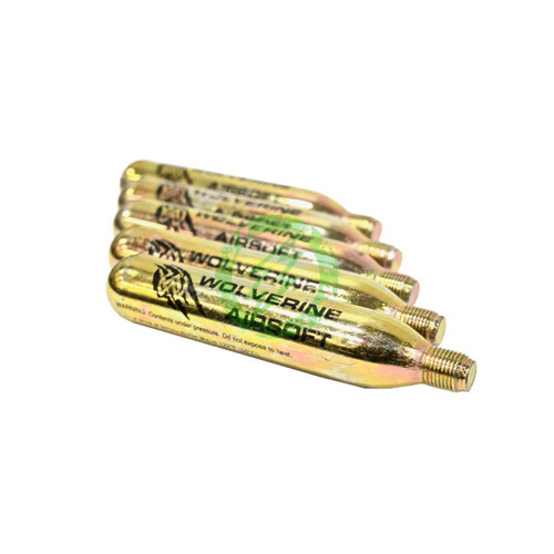 Wolverine Airsoft Wolverine 33g CO2 Cartridge | 5PK 