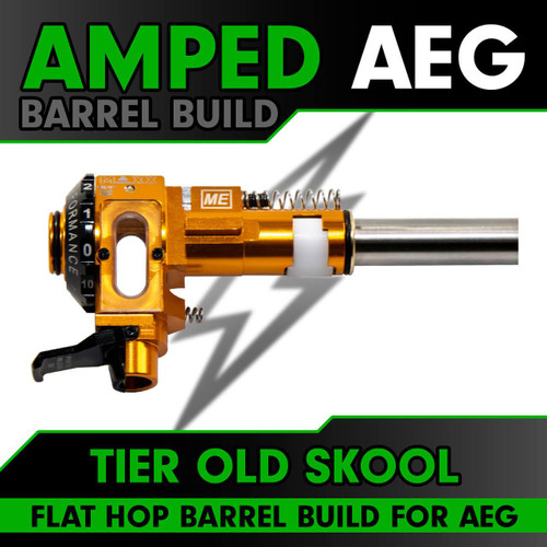 Amped Builds Flat Hop Barrel Build | Tier Old Skool | Barrel Build for Airsoft AEG 