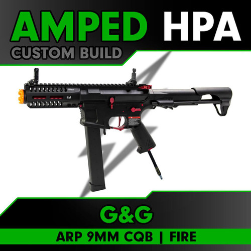 Amped Builds Amped Custom HPA G&G ARP 9mm Super Ranger CQB Airsoft Rifle 
