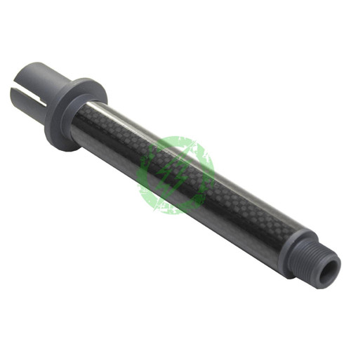 MAC Airsoft Black ULTRALIGHT Outer Barrel Karbon Fiber | 5" - 14.5"