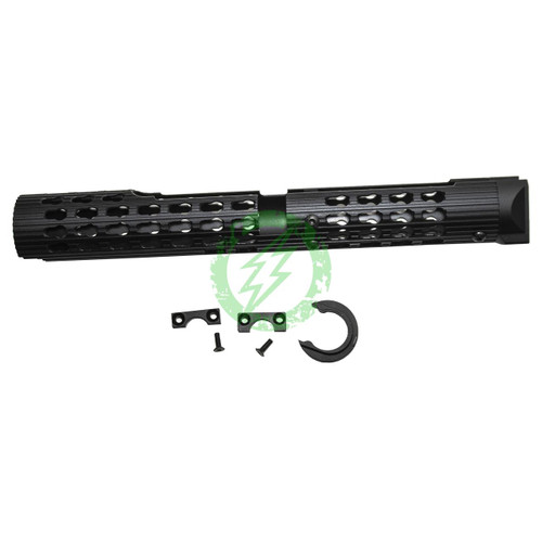  5KU VS-24 Aluminum AK Long Tubular Handguard | LCT / GHK AK AEG / GBB Series 