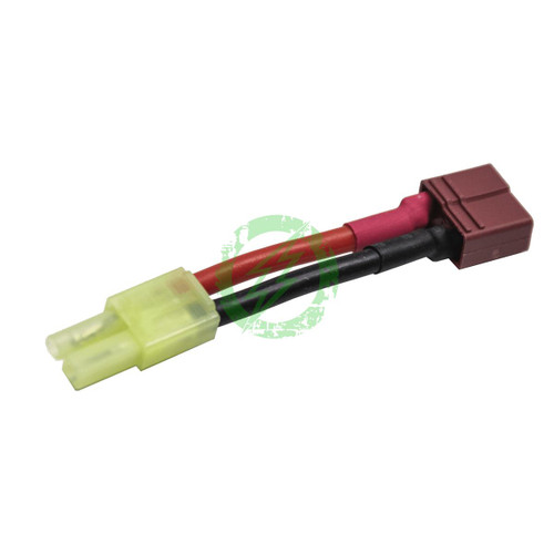 Echo1 ECHO1 Female T-Connector to Small Male Battery Adapter 14 AWG / Length 3.5" | POS RD 