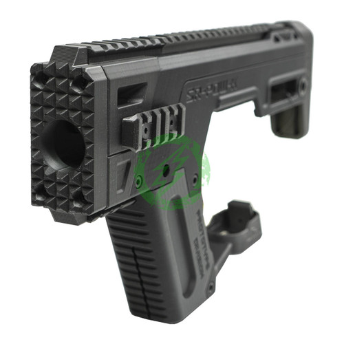 SRU Precision SRU PDW Carbine Kit for AAP-01 Airsoft Pistol | Black / Action Army AAP-01 
