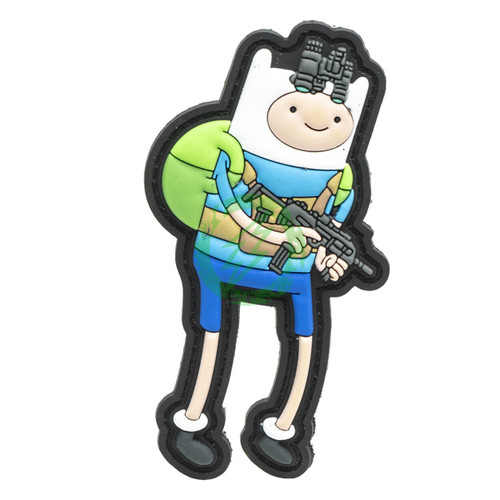  Tactical Hostyle Gunny Finn by 84Graffix PVC Velcro Patch 3.5" 