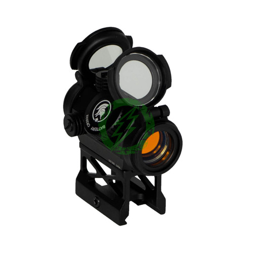  Lancer Tactical Micro Red Dot Sight with Riser Mount Black 