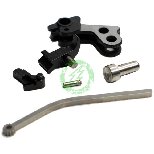 Airsoft Masterpiece Custom Airsoft Masterpiece CNC Steel Hammer & Sear Set for Marui Hi-CAPA | Two Tone 