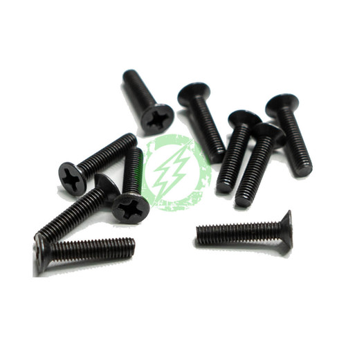  AIP M4 Gearbox V2 Flat Head Screws | 3x14 