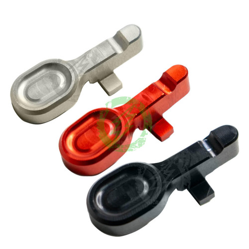  RETRO Arms CNC Bolt Catch AR15 | Black, Red, Silver, and Light Blue 
