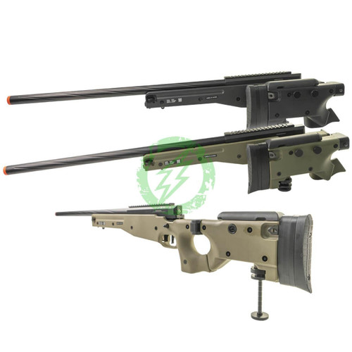  Specna Arms SA-S14 EDGE Airsoft Sniper Rifle with Folding Stock and Monopod Black L96 Style 