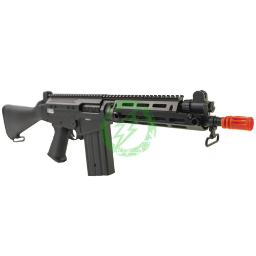  6mmProShop FAL Carbine Airsoft AEG w/ M-LOK Handguard | Shorty Barrel with Full Stock 