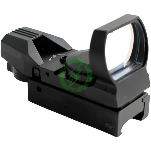  High Power Airsoft HPA Reflex RD-1 Optic Red Dot Single Lens 4x Reticles | 600 G Shock Rated 