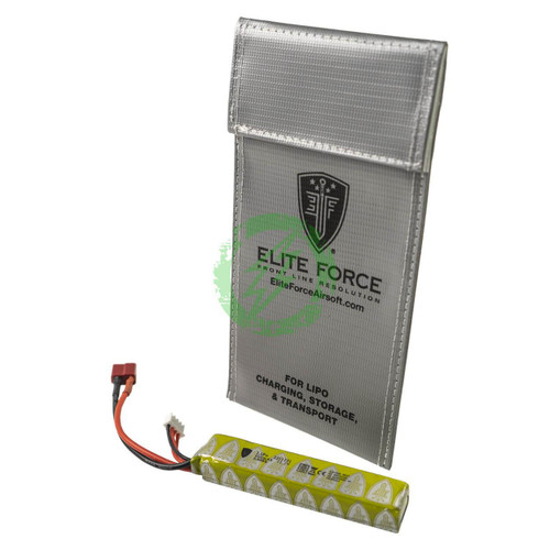 Umarex Elite Force 11.1v LIPO 900mah 15C Stick GEN 2 Battery (Deans) with Lipo Bag 