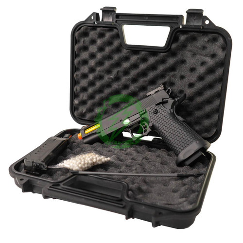  Matrix x Golden Eagle Full Metal OTS .45 Tactical Hi-CAPA Gas Blowback Airsoft Pistol w/ Carrying Case MOD-7 