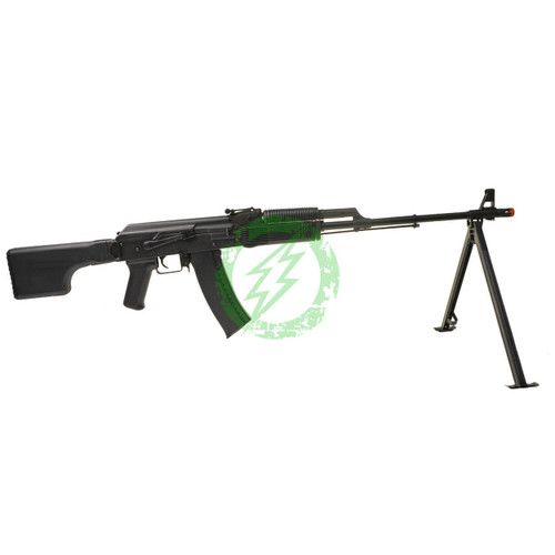  LCT RPKS74M NV AEG Full Metal Soviet Airsoft Replica | Composite Furniture / Black 