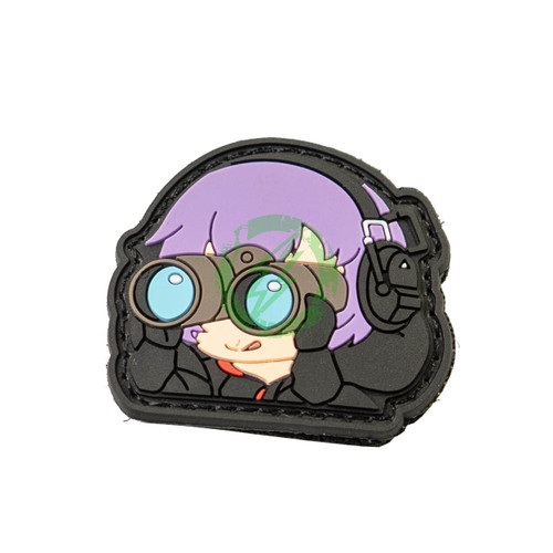 KTactical Binoculars Ranger Finder Spotter Utility Waifu PVC Patch KTactical Binoculars Ranger Finder Spotter Utility Waifu PVC Patch