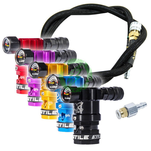 HK Army Amped Custom HPA | HK Army Hostile XLP Air Rig w/ Amped Line 