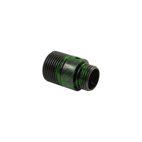  CTM TAC CNC Machined 11mm CW to 14mm CCW Thread Adapter Black 