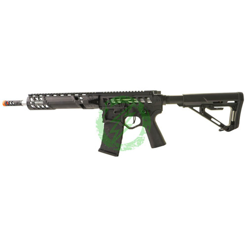  EMG F-1 Firearms UDR-15 Skeletonized AR-15 eSilverEdge Airsoft AEG Rifle w/ C7M M-LOK Handguard | Black / SBR 
