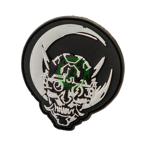 Amped Airsoft Amped Patch | ONI PVC Velcro Patch (White Limited Edition 1 of 100) 