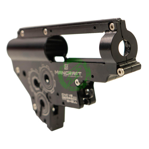  ManCraft CNC Gearbox V2 | 8mm / QSC / Black 