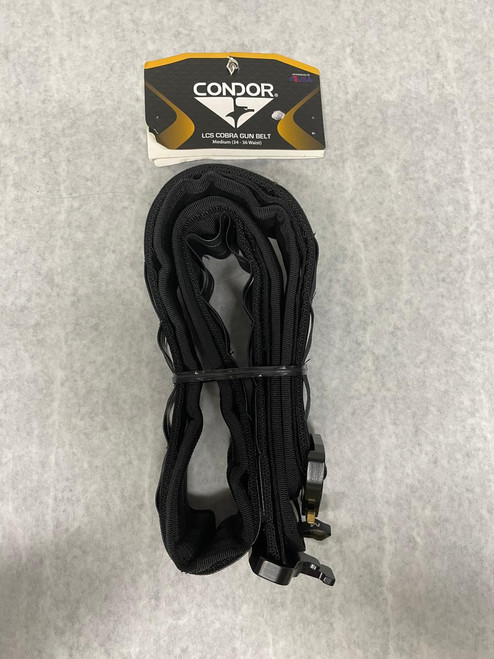 Condor Outdoor Open Box - Condor LCS Cobra Gun Belt | Black / Medium-Large 