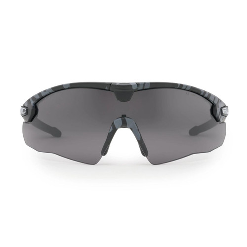  BLOC Tactical LYNX 3 Lens Complete Set | Black Frame with Grey, Orange, Clear Lens, Soft Case & Hard Case 