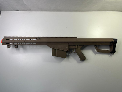 Matrix Open Box | Matrix Barrett Licensed M82A1 Bolt Action Airsoft Sniper Rifle Desert Earth | No Bipod 