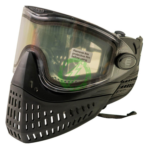 Empire Paintball Empire | E-Vent Full Face Mask (Clear Thermal Lens / Black Frame) 