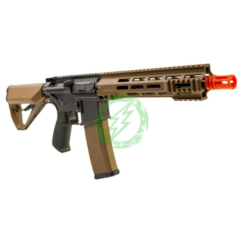  Arcturus | LTW MK-I CQB Sport ARC SE Airsoft AEG Rifle (Nylon Receiver / Black-Tan) Starter Pack with 11.1v 2000mah Lion Battery, Charger, Extra Indoor Spring 