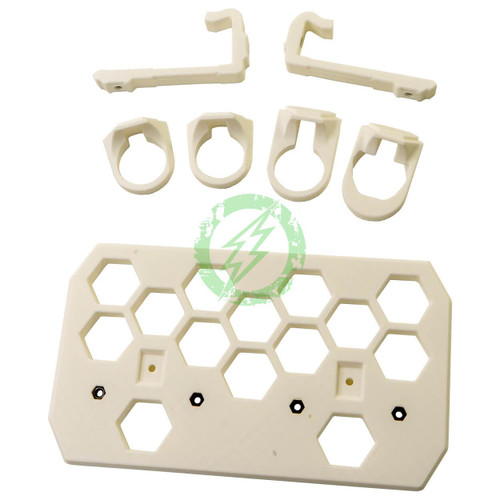 ACETECH Acetech | Large Capacity High Speed Automatic Electric Airsoft BB Loader Accessory Loader Adapters (1x Wide for GHK Rifle, 1x Narrow for Marui, VFC, WE Rifle, 1x Glock / H-capa, 1x P320 VFC, WE Pistol) 