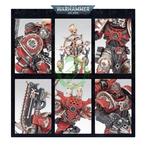  Games Workshop | Warhammer 40k World Eaters: Khorne Berzerkers 
