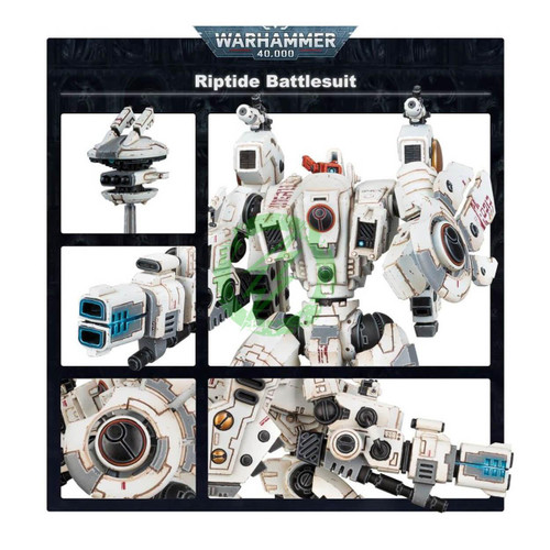  Games Workshop | Warhammer 40K T'AU Empire: Riptide Battlesuit 