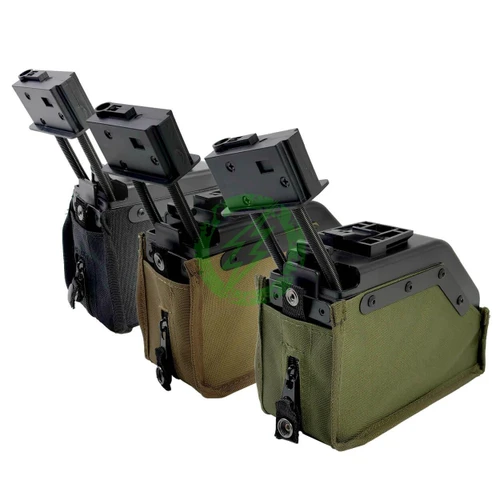  Cybergun 2000 Round Auto-Winding Box Magazine for M249 Series AEG 