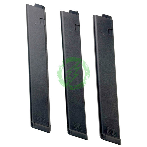 Open Box KWA QRF MOD 2 / RAINE AEG MidCap Magazines 3 Pack | 120rd