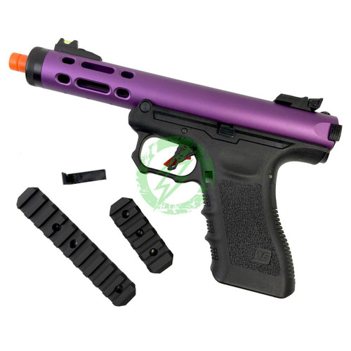 We-Tech Boneyard We-Tech Galaxy G-Series GBB Airsoft Pistol Purple 