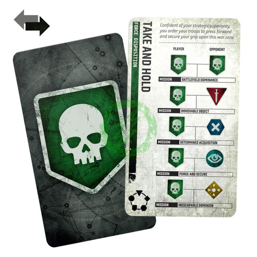  Games Workshop Warhammer 40k: Chapter Approved Mission Deck | 11th Edition 