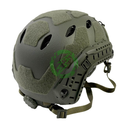  Matrix Vented High Cut Airsoft Helmet Olive Drab 