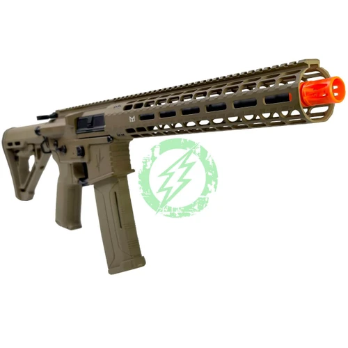  Lancer Tactical GEN 4 VALIANT Edition 13" SBR AEG M4 Tan | Aster II Bluetooth ETU 