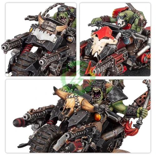  Games Workshop Warhammer 40k Orks: Warbikers 