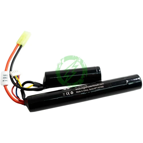  High Power Airsoft HPA 11.1v 20C / 40C Burst 1600mah LION Battery  Mini Tamiya 