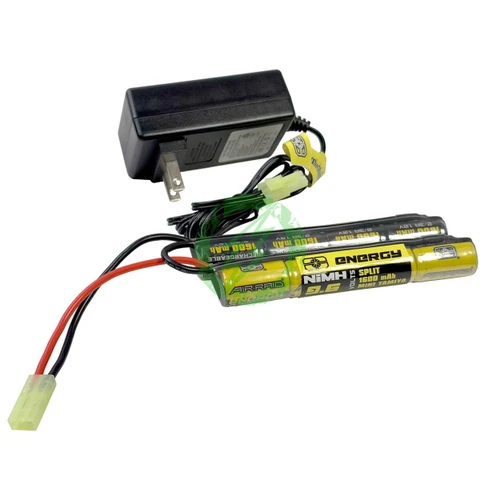  Air Raid - Starter Power Pack with 9.6v 1600mah NIMH Battery & Charger (Mini Tamiya) 