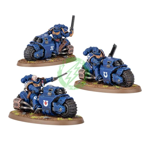  Games Workshop - Warhammer 40k Space Marines: Outrider Squad 
