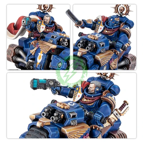 Games Workshop - Warhammer 40k Space Marines: Captain on Bike