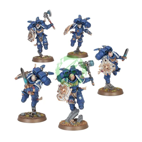  Games Workshop - Warhammer 40k Space Marines: Vanguard Veteran Squad with Jump Packs 