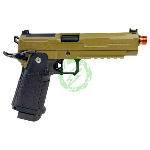  Arcturus Vanguard 5.1" Hi-Capa GBB /w Optics Ready Slide | Black & Tan 
