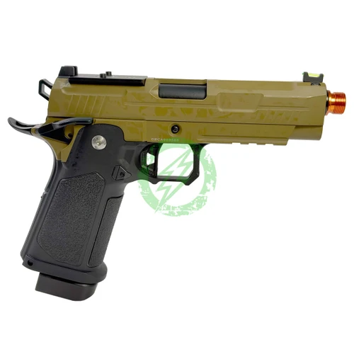 Arcturus Vanguard 4.3" Hi-Capa GBB | ARS-1 Red Dot Combo | Black & Tan