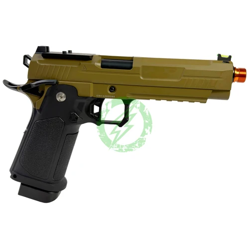 Arcturus Vanguard 5.1" Hi-Capa GBB | ARS-1 Red Dot Combo | Black & Tan